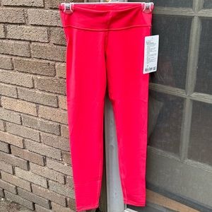 NWT Ivivva Rhythmic Tight Luxtreme Red Pink Size 12